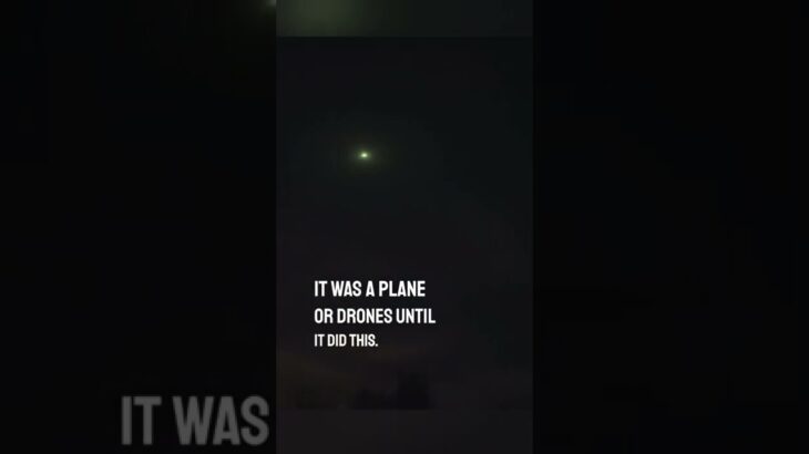 2024年 They filmed UFOs in the sky 😱