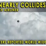 2024年 UFO nearly collides with commercial airliner over Britain!!  New UAP footage!!