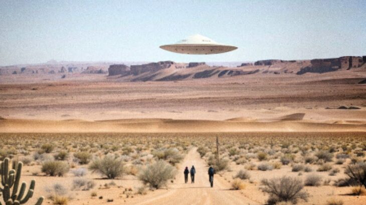 2024年 UNGLAUBLICHE UFO-Sichtungen in der Area 51 aufgezeichnet!