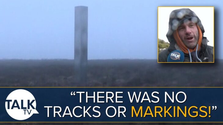 2024年 “It’s Strange!” Wales Resident On Discovering Mysterious 10-Foot Metal Monolith