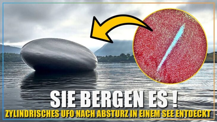 2024年 Spektakulär! Forscher finden riesiges zylindrisches UFO am Grunde eines Sees in Hessdalen!