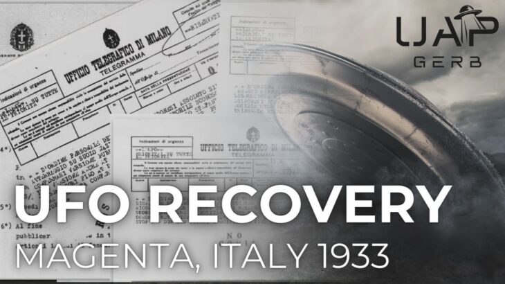 2024年 The 1933 Magenta, Italy UFO Crash