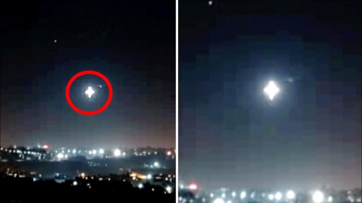 2024年 These People Just Claimed The Huge UFO Has Just Been Seen Again Above Jerusalem Right Now