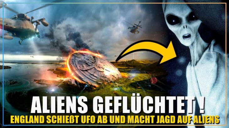 2024年 UFO Absturz in England! Militär spricht von mehreren Aliens auf der Flucht!