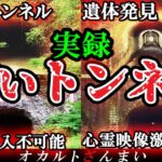 【ガチホラー】最凶の事件が起きた…日本で1番危険な心霊トンネル4選【ゆっくり解説】