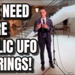 2024年 AARO briefs members of UFO Caucus in a “Nothing Burger” SCIF. More hearings are needed!