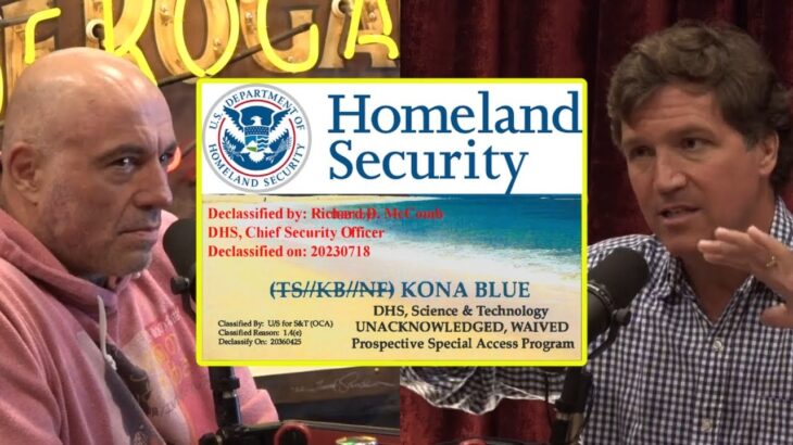 2024年 Kona Blue: Homeland Security’s Leaked Files On UFO & Aliens | Joe Rogan & Tucker Carlson