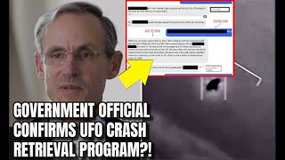 2024年 LEAKED! Chris Mellon leaks email of a government confirming UFO retrieval program?!