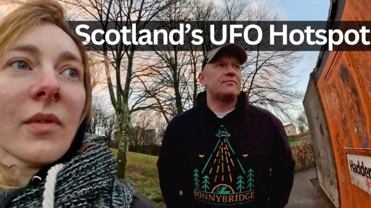 2024年 More UFO Sightings Than Anywhere On Earth. And We Camp There. In Winter. Welcome To Bonnybridge…