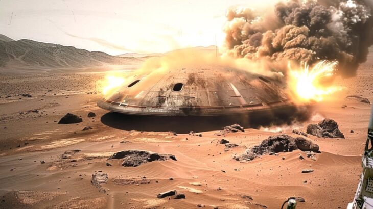 2024年 NASA Just SHUT DOWN Mars Rover After Capturing A Crashed UFO!