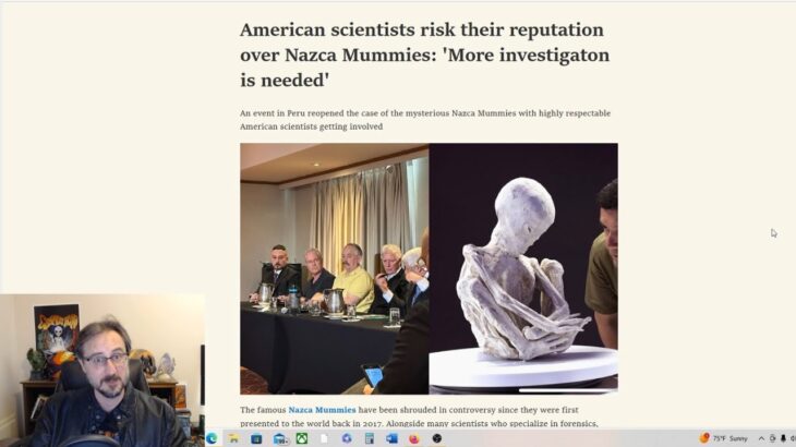 2024年 Nazca Mummy Press Event Update! Dr. Garry Nolan, American Scientists and More!