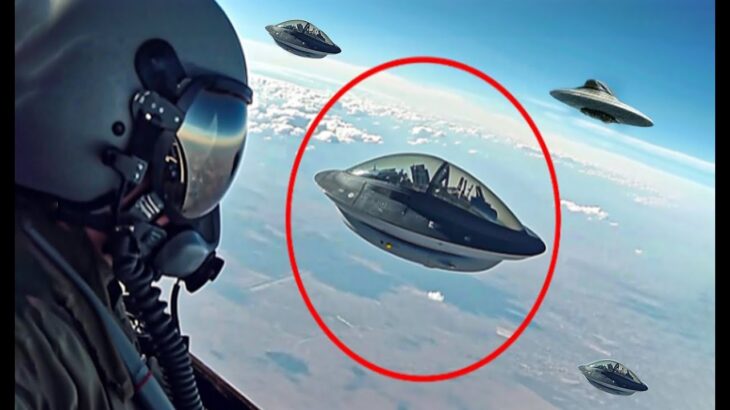 2024年 They Filmed UFOs In The Sky, What Happened Next Shocked Everyone