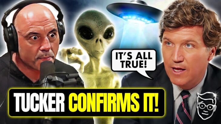 2024年 Tucker BLOWS Joe Rogan’s MIND! Explains What ‘Aliens’ REALLY Are: ‘Our Government Speaks With Them…’