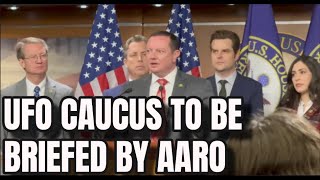 2024年 UFO Caucus to have SCIF briefing with AARO next week. Progress?