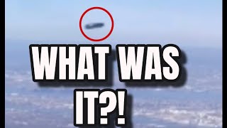 2024年 UFO spotted from a domestic flight from Florida to NY by family? WHAT WAS IT?