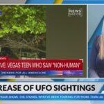 2024年 Uptick in reported UFO sightings