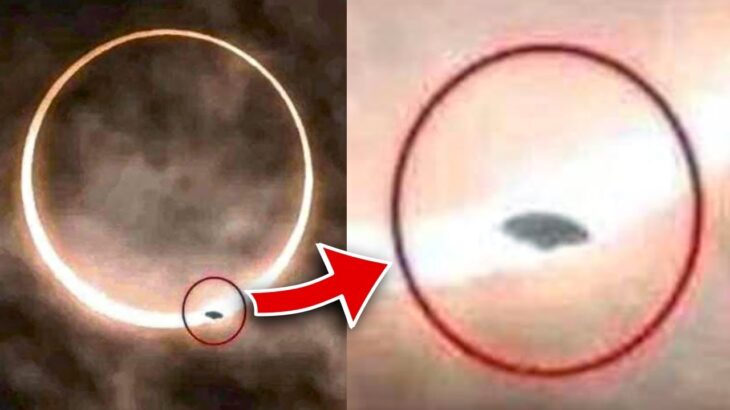 2024年 WOW! Clear UFO During Eclipse!