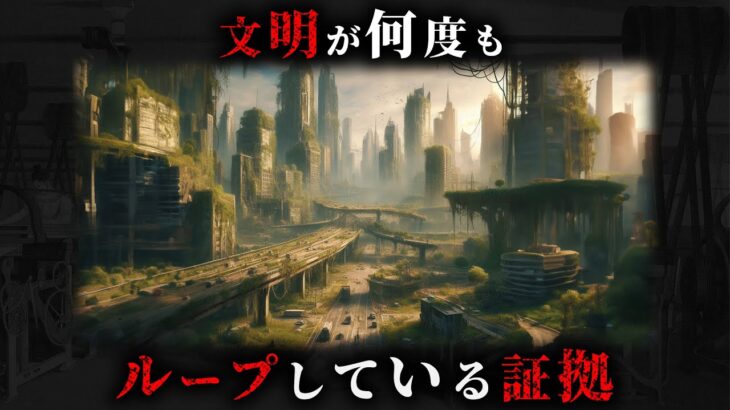 人類が何度も滅亡し文明がループしている決定的な証拠3選がヤバすぎる…。【 考古学 古代文明 人類史 都市伝説 】