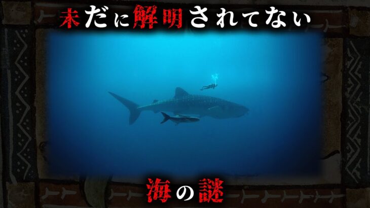 【未解明】人類がたった5%しか解明できていない海の謎5選がヤバすぎる…。【 ミステリー 都市伝説 未解決問題 】