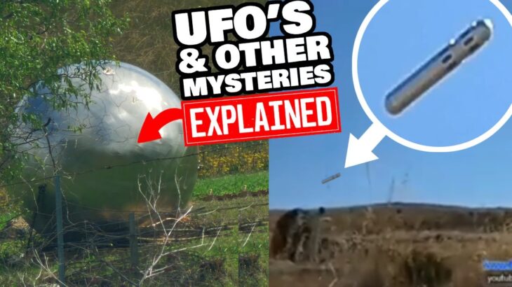 2024年 WOAH! Giant Silver Sphere lands in Australia, UFO over Charlotte & Cigar UAP Explained & Debunked