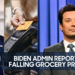 2024年 Biden Admin Reports Falling Grocery Prices, Harvard Says Aliens Live Among Us | The Tonight Show