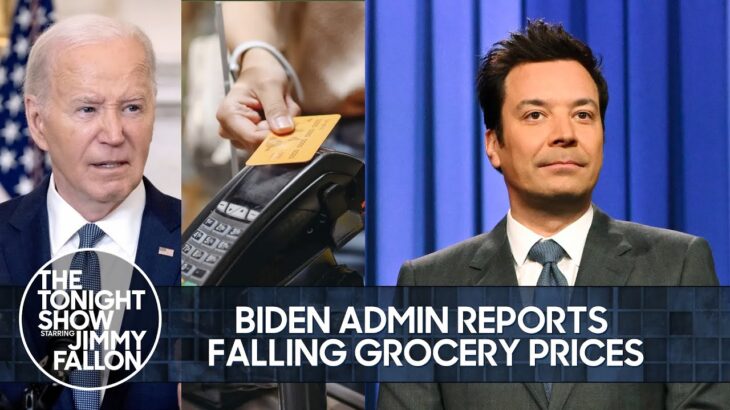 2024年 Biden Admin Reports Falling Grocery Prices, Harvard Says Aliens Live Among Us | The Tonight Show