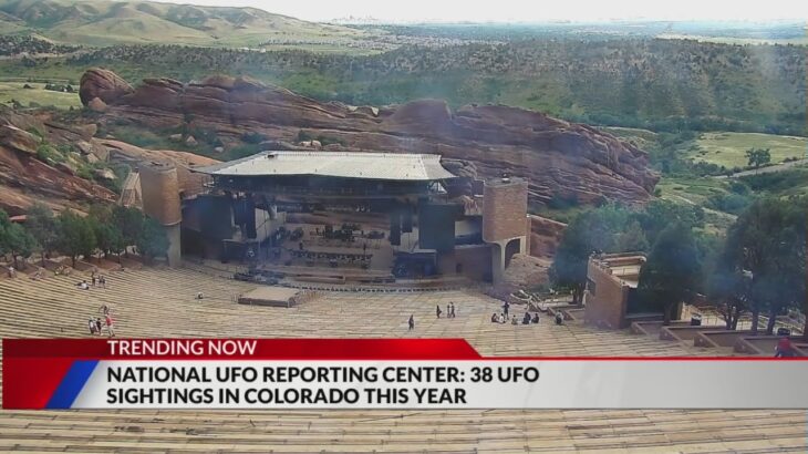 2024年 Dozens saw bizarre UFO sighting at Red Rocks