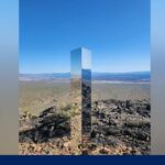 2024年 Mysterious monolith seen outside of Las Vegas