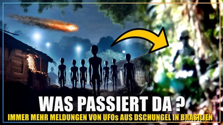 2024年 Schockierende Begegnungen im Amazonas: UFO Forscher leakt Videos aus indigenen Stämmen Brasiliens!