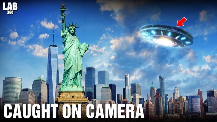 2024年 Shocking UFO Sightings Over New York Caught on Camera – Unbelievable Footage!