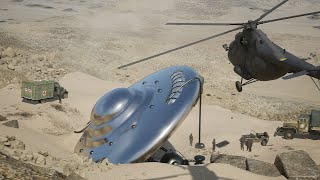 2024年 UFO Crash Retrieval – The Kalahari UAP Incident // 3D  CGI Animation / Unreal Engine 5.2