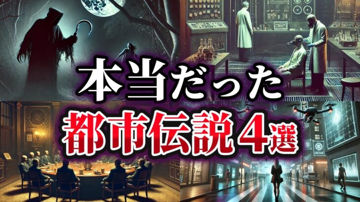 【ゆっくり解説】実は本当だった世界の都市伝説4選