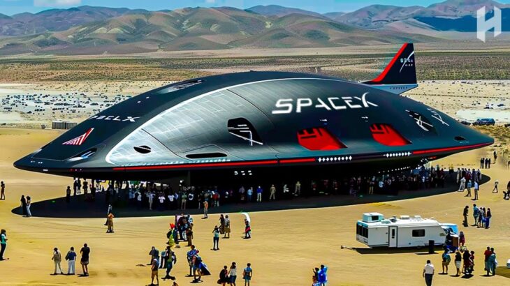 2024年 Elon Musk Unveils UFO Fighter Jet That Defies Physics