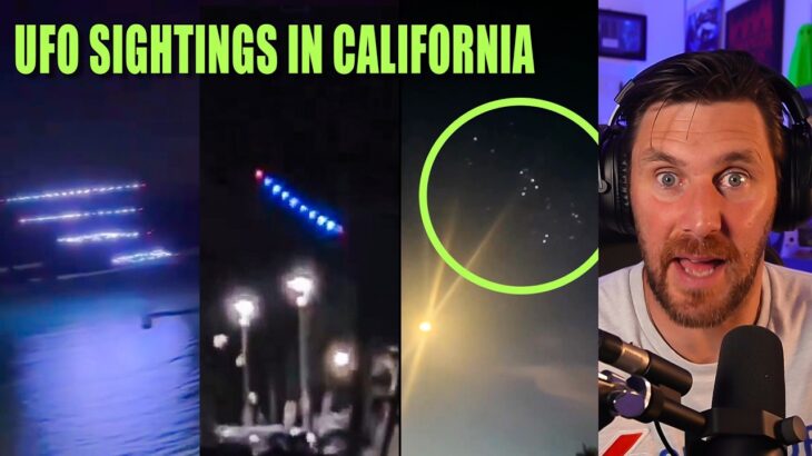 2024年 Unbelievable UFO Sightings in CALIFORNIA | Caught on Camera!