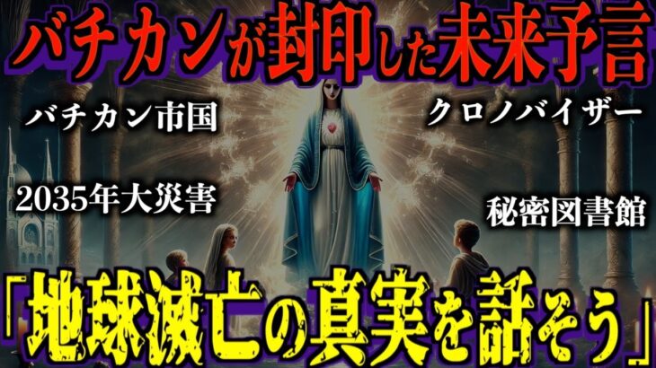 バチカンが隠す衝撃の予言を暴露！【都市伝説 予言】