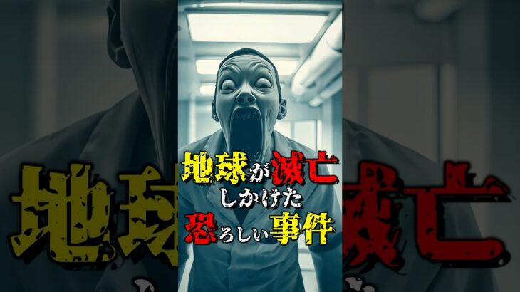 人類が滅亡しかけた恐ろしい事件 #都市伝説 #雑学 #怖い話 #shorts