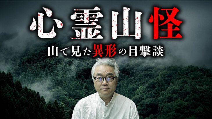 【山怪 総集編】山に棲みつく異形の者達の目撃談。幽霊か？山の神か？田中康弘先生が語ります。