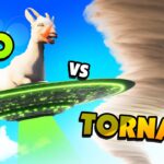 2024年 CRAZY Goat Battles a TORNADO With A UFO!