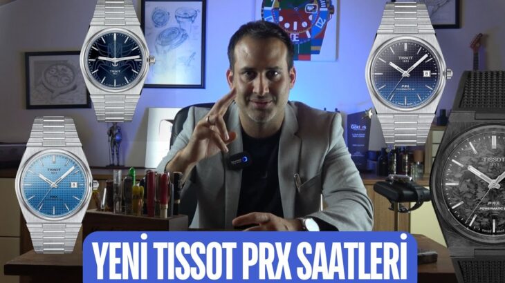 2024年 Yeni Tissot PRX Carbon & UFO Robot Grendizer & Gradient Saat  – Mert Kalafat