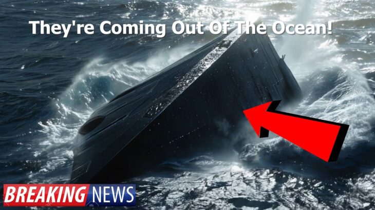 2024年 BREAKING UFO NEWS! They’re Coming Out Of The Ocean Over New Jersey!