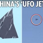 2024年 China unveils menacing new ‘UFO-shaped’ stealth fighter jet with no tail on tyrant Mao’s birthday