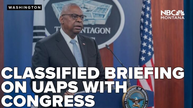 2024年 Pentagon officials hold classified briefing on UAPs with Congress amid NJ sightings