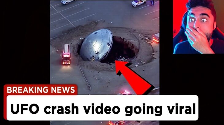 2024年 UFO CRASH in New Jersey 😨 (Watch Before it’s TAKEN DOWN) – UFO Drone Crash in New Jersey, UAP Crash