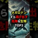 メガロドンすら逃げ出す危険な生物TOP3　#都市伝説