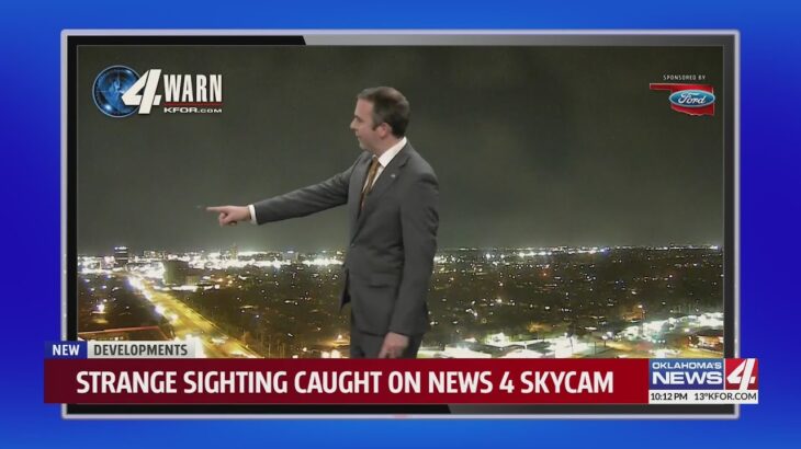 2024年 Strange sighting caught on News 4 Skycam