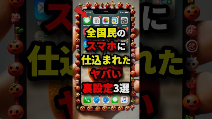 【絶対試してはいけない】全国民のスマホに仕込まれたヤバい裏設定3選　#都市伝説