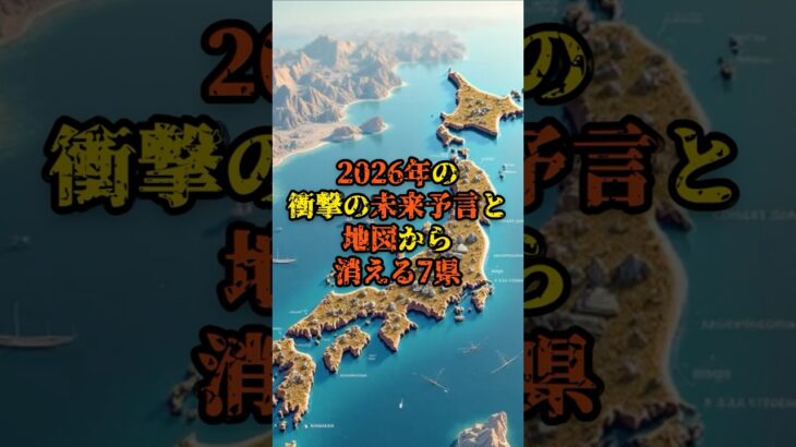 2026年の衝撃の未来予言と地図から消える7県【 都市伝説 予言 ミステリー オカルト 怖い話 】【予告編】