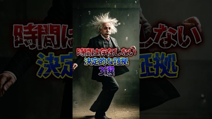 時間は存在しない決定的な証拠3選 #都市伝説 #shorts
