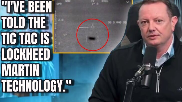 2024年 BURLISON says he has been told that the TIC TAC UFO is Lockheed Martin technology.