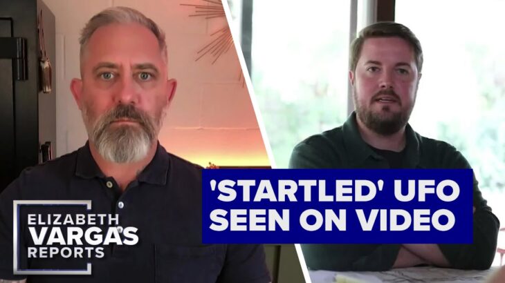 2024年 ‘Startled’ UFO: Whistleblower describes video of disc-shaped object | Elizabeth Vargas Reports
